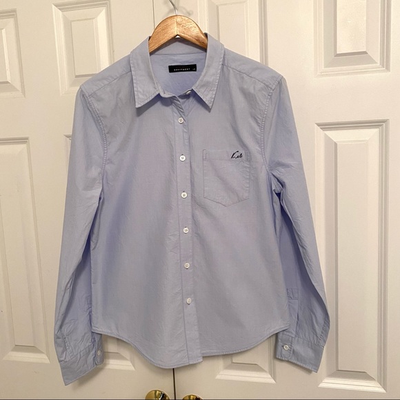 Equipment x Kate Moss London Oxford Button Down - Picture 4 of 9